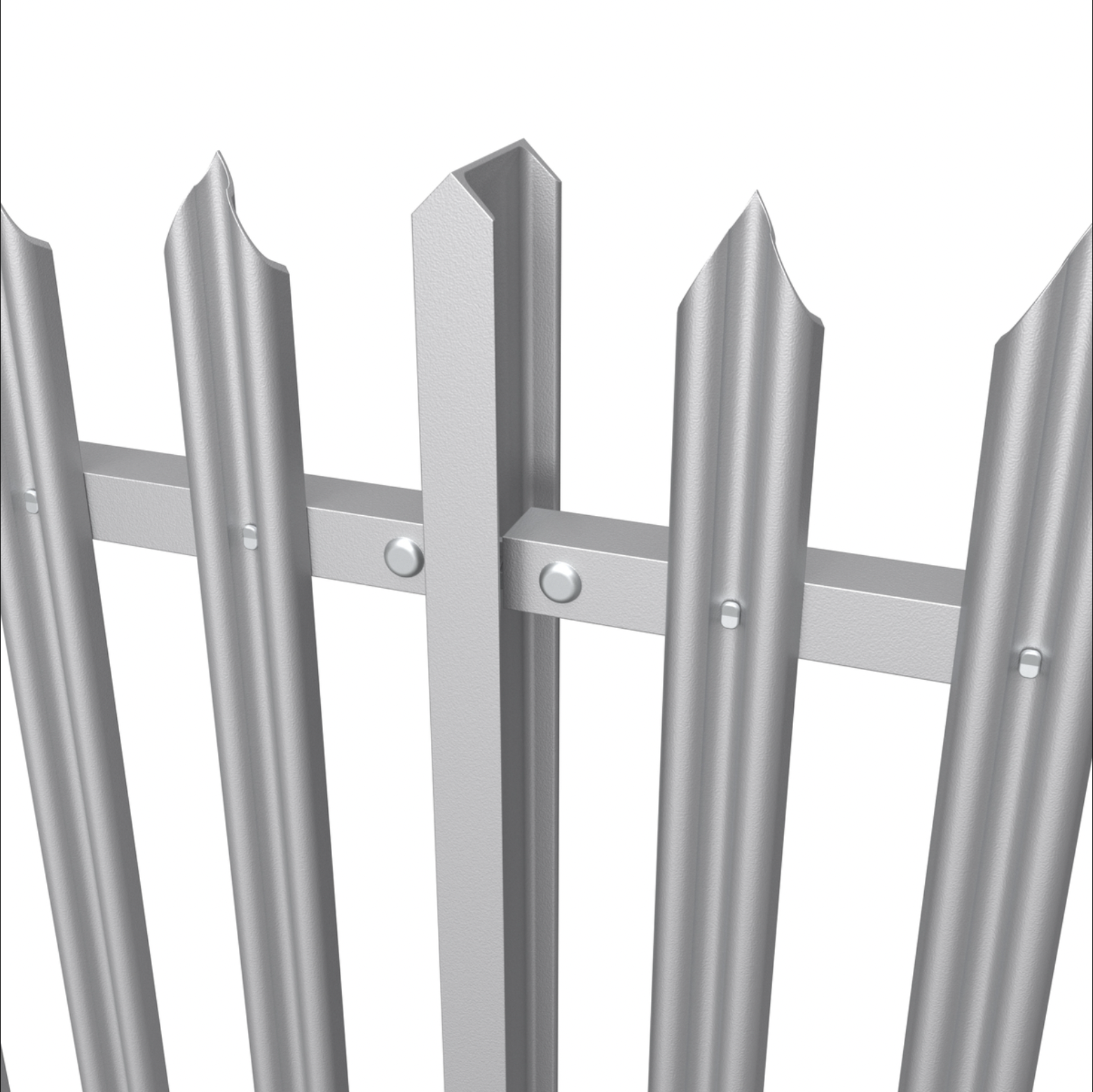 Palisade W section 2.4m Galvanised